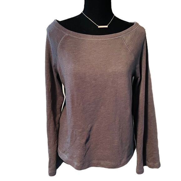 2/$25 RARE Fabletics Cute AF back detail boatneck sweatshirt - Picture 6 of 7